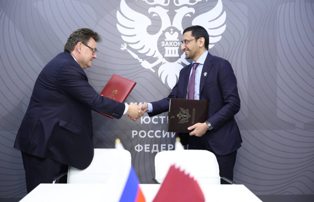 Министры юстиции России и Катара подписали Меморандум о сотрудничестве между ведомствами Министры юстиции России и Катара подписали Меморандум о сотрудничестве между ведомствами