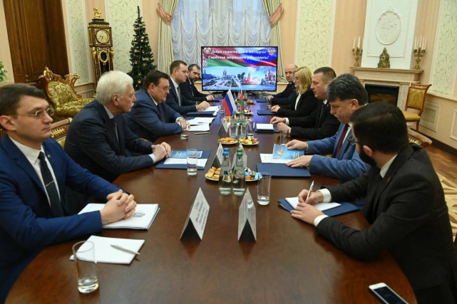 Константин Чуйченко совершает рабочую поездку в Белоруссию Константин Чуйченко совершает рабочую поездку в Белоруссию