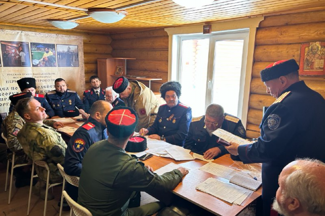 Круг Северо-Западного (Прикамского) объединённого окружного казачьего общества Волжского войскового казачьего общества Круг Северо-Западного (Прикамского) объединённого окружного казачьего общества Волжского войскового казачьего общества